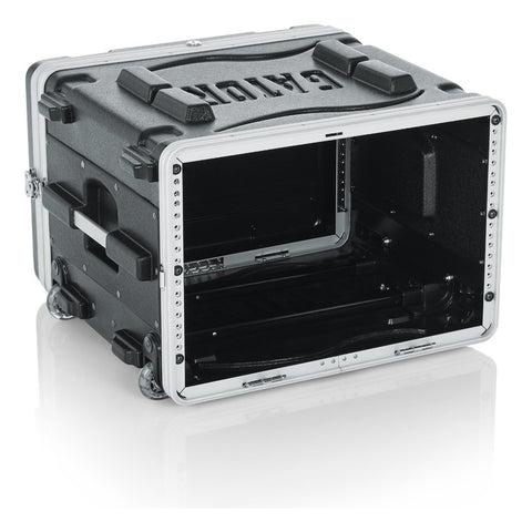 Rack Gator Grr-6l Fight Case 6 Unidades Con Ruedas + Manija