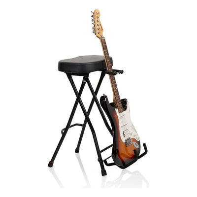 Soporte De Guitarra Con Banco Frameworks Gfw-gtrstool Color Negro