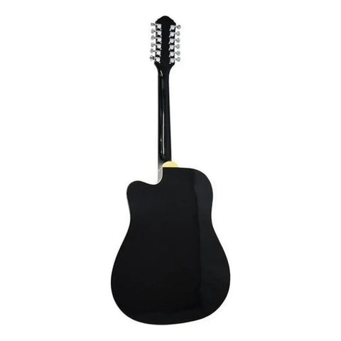 Oscar Schmidt Od312ce Lh Electroacústica 12 Cuerdas Zurda Bk Negro Zurdo