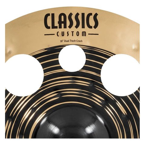 Platillo Crash Trash Crash Dual Bronce 18 Pulgadas B12 Meinl Cc18dutrc