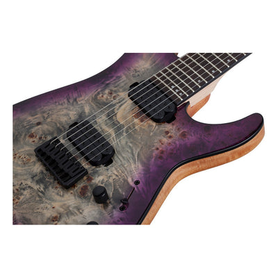 Guitarra Eléctrica 7 Cuerdas Aurora Burst Schecter C-7 Pro