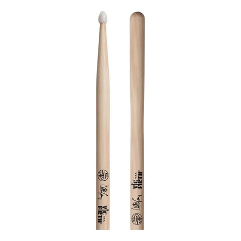 Baqueta Vic Firth Steve Gadd Ssg2 De Nogal Americano Con Punta De Nailon Natural