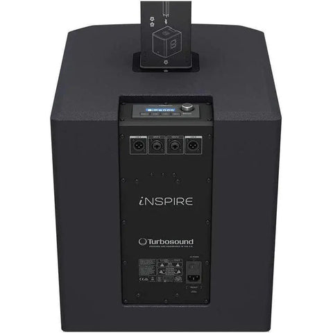 Bocina De Torre Con Bluetooth Turbosound Ip2000 Bundle Negro