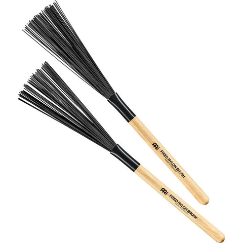 Escobillas De Madera Con Alambre De Nylon Brush Meinl Sb303 Negro Nocturno