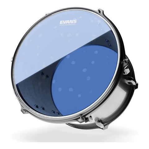 Parche Golpe Tom 2 Capas Hidráulico 13 Pulgadas Evans Drumheads Tt13hb Azul