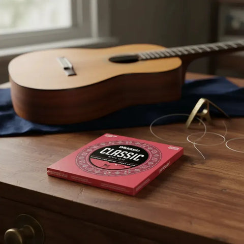 D'addario Classic Ej27n Tensión Normal Cuerdas Guitarra Nylon