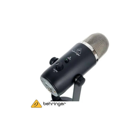 Microfono Behringer Bigfoot Usb Podcast Streaming Salida Aur Color Negro