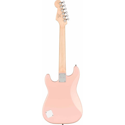Guitarra Squier Sq Mini Strat Laurel Shell Pink Diestro Shell Pink Laurel Indio