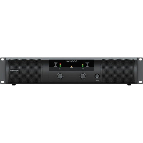 Behringer Nx3000 Amplificador Poder 3000 W Crossover Interno Color Negro