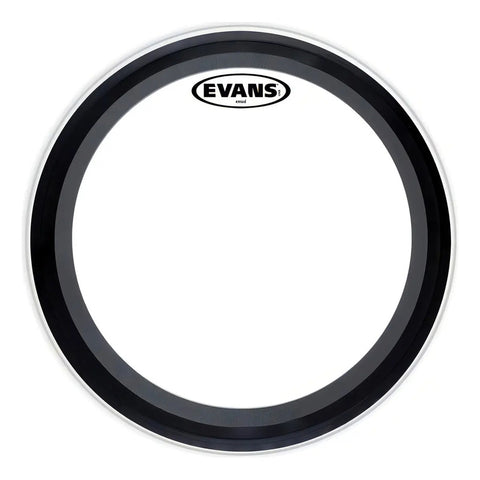 Evans Bd20emadcw Parche Golpe Bombo 20 Pulgadas Emad Coated Blanco/negro