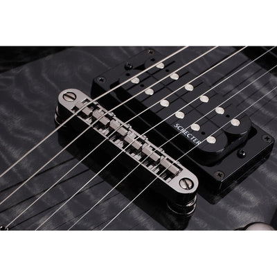 Guitarra Eléctrica Negro Transp Schecter Omen Extreme-6 Tbk