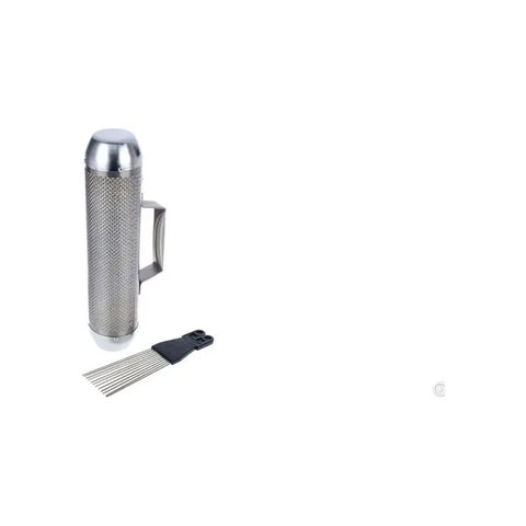 Guiro Güira-shaker Metálico Relleno Meinl Mgus1 Gris