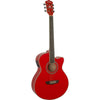Guitarra Electro-acustica Color Rojo Washburn Ea12 Red