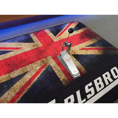 Tapete Antideslizante Para Batería Carlsbro Drum Mat Bandera