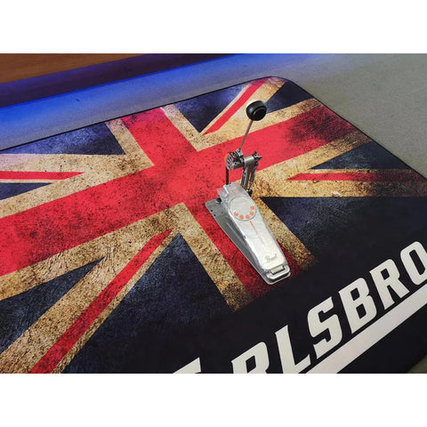 Tapete Antideslizante Para Batería Carlsbro Drum Mat Bandera