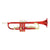 Trompeta Tonalidad Bb Tudel Ml Color Rojo Roy Benson Tr-101r