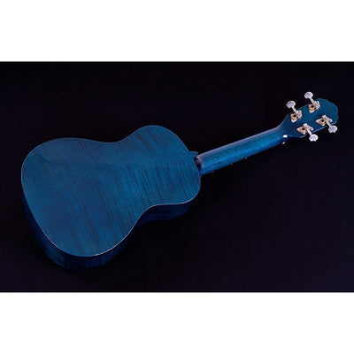 Ukulele Concierto Caoba Azul Transp Oscar Schmidt Ou2f Tbl Color Azul Transparente