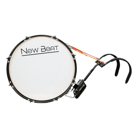 Bombo Para Banda De Marcha 20  New Beat Nb-mabd20 Negro Negro