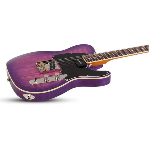 Guitarra Electrica Solida Schecter Pt Special Diestro Purple Burst Pearl