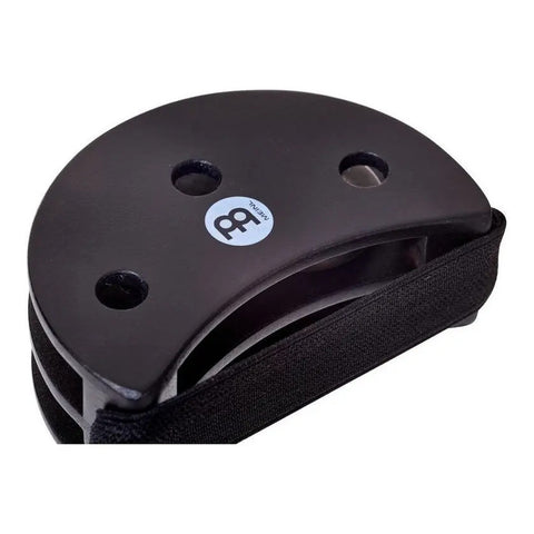Meini Fjs2s-bk Pandereta De Pie Negro Foot Tambourine