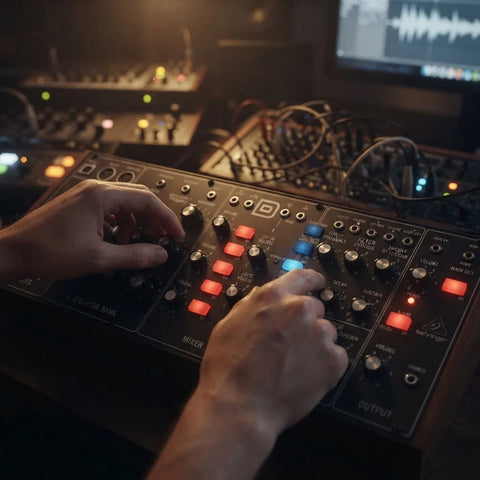 Behringer Model D  Sintetizador Analógico Monofónico Deskto