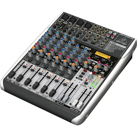 Mezclador De Efectos, 12 Canales, Usb, Behringer Qx1204usb