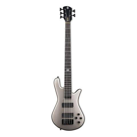 Bajo Eléctrico 5 Cuerdas Spector Ns Ns Ethos 5 Gun Metal 5 Diestro Plateado