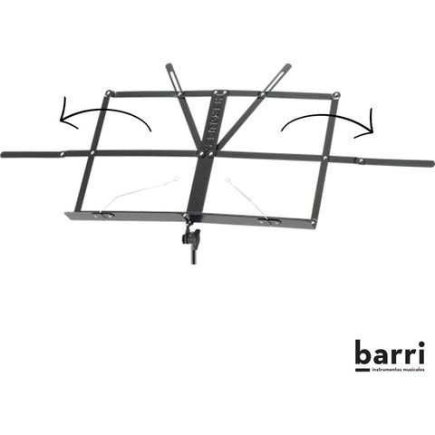 Atril Hercules 3 Partes Reforzado Con Funda Bs050bb