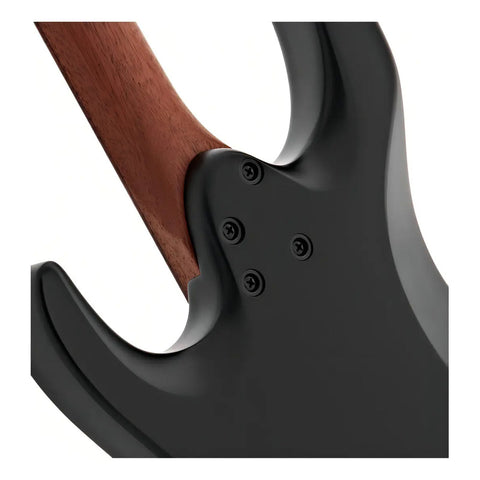 Guitarra Eléctrica 6 Cuerdas Jet Guitars Js-501 Satin Black Color Negro Material Del Diapasón Palisandro Orientación De La Mano Diestro Palo De Rosa