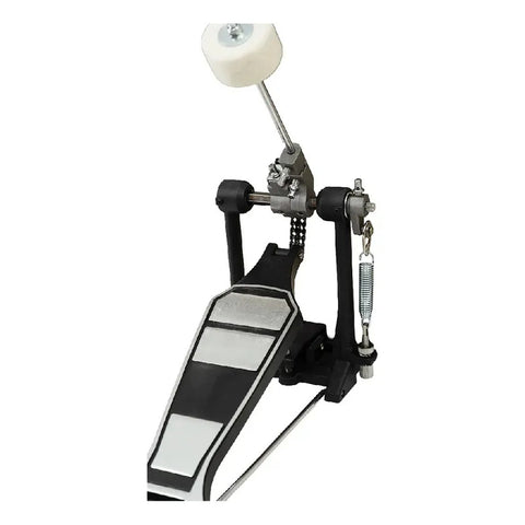Batería Acústica 5 Pzas New Beat Nb-ds400 C/ Pedal Banco Skb Azul Cielo
