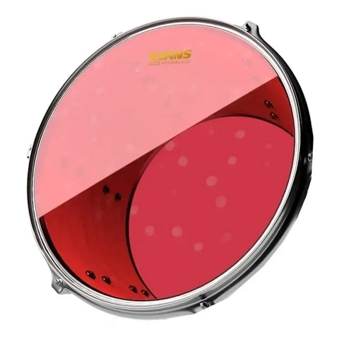 Parche Hidráulico 10 Pulgadas Evans Drumheads Tt10hr Rojo