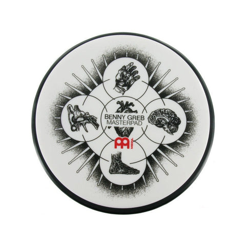 Meinl Mpp-6-bg Pad Practicador 6 Pulgadas Baterista Batería Color Blanco