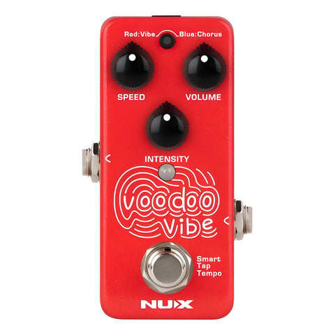 Mini Pedal Uni-vibe Chorus Nux Nch-3 Voodoo Vibe Rojo