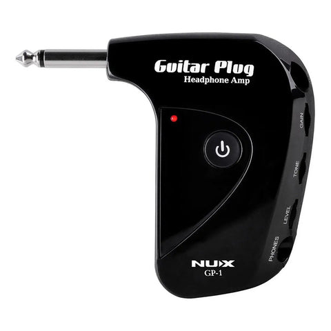 Amplificador Para Guitarra Nux Gp-1 Transistor 3w Negro Jack