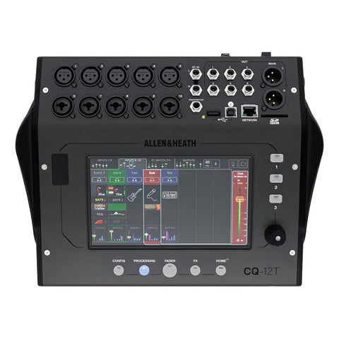 Mezcladora Para Dj Digital Allen & Heath Cq Cq-12t Color Negro