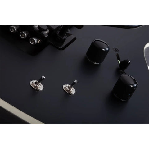 Guitarra Eléctrica Schecter Pt 7 Fr-s Sls Elite Evil Twin Bl Diestro Negro Ébano