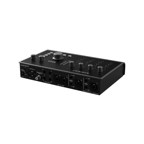Interfaz De Audio Usb-c 20 In 24 Out Audient Id44 Mkii Negro