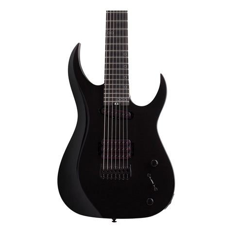 Guitarra Eléctrica 7 Cuerdas Schecter Sunset-7 Triad Gloss B Diestro Negro