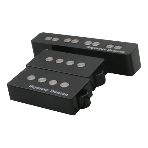 Set De Pastillas Para Bajo Seymour Duncan Quarter Pound P-j Negro