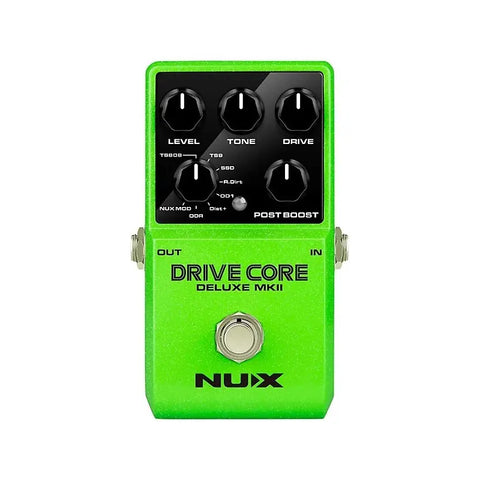 Pedal Efectos Multidrive Guitarra Nux Nco-2 Drive Core Deluxe Mkii Verde Verde Lima
