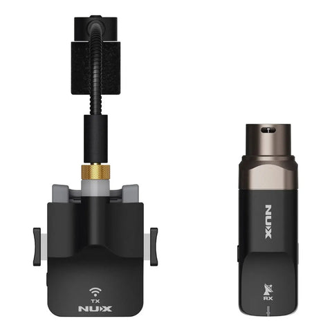 Sistema Inalambrico Para Saxofón Metales Nux B-6 Negro