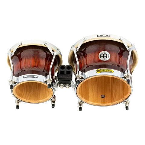 Bongo Meinl Woodcraft Wb500 7 Y 9 Pulgadas Madera Chocolate Parches Cuero