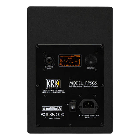 Monitor Estudio Alimentación Krk Rokit® 5 Generation Negro
