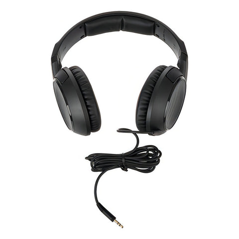 Auriculares Sennheiser Hd200 Pro Para Estudio Y Monitoreo De Dj, Color Negro