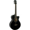Guitarra Electro-acustica Color Negro Washburn Ea10 Blk