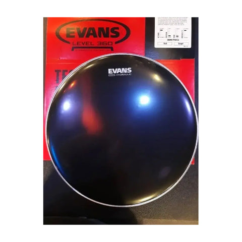 Evans Tt14hbg Parche 14 Tom Hidraulico Golpe Negro Glass