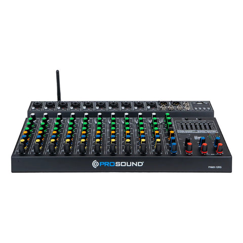Mezcladora 12 Canales Con Efectos Usb Prosound Pamx-12rs