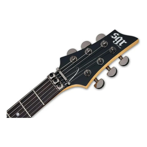 Guitarra Eléctrica Sólida Nogal, Sgr By Schecter C1 Fr Swn Diestro Nogal Satinado