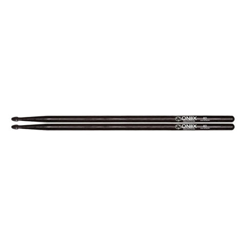 Baquetas Oniix By Vic Firth 8d Bateria Percusiones, Made Usa Negro 8d