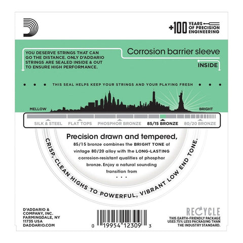 Daddario Ez-920 Cuerdas Guitarra Acústica Acero Bronce 12-54